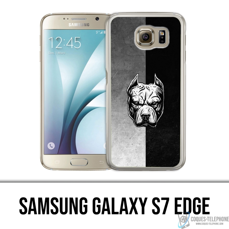 Coque Samsung Galaxy S7 edge - Pitbull Art