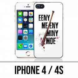 Coque iPhone 4 / 4S - Eeny Meeny Miny Moe Negan