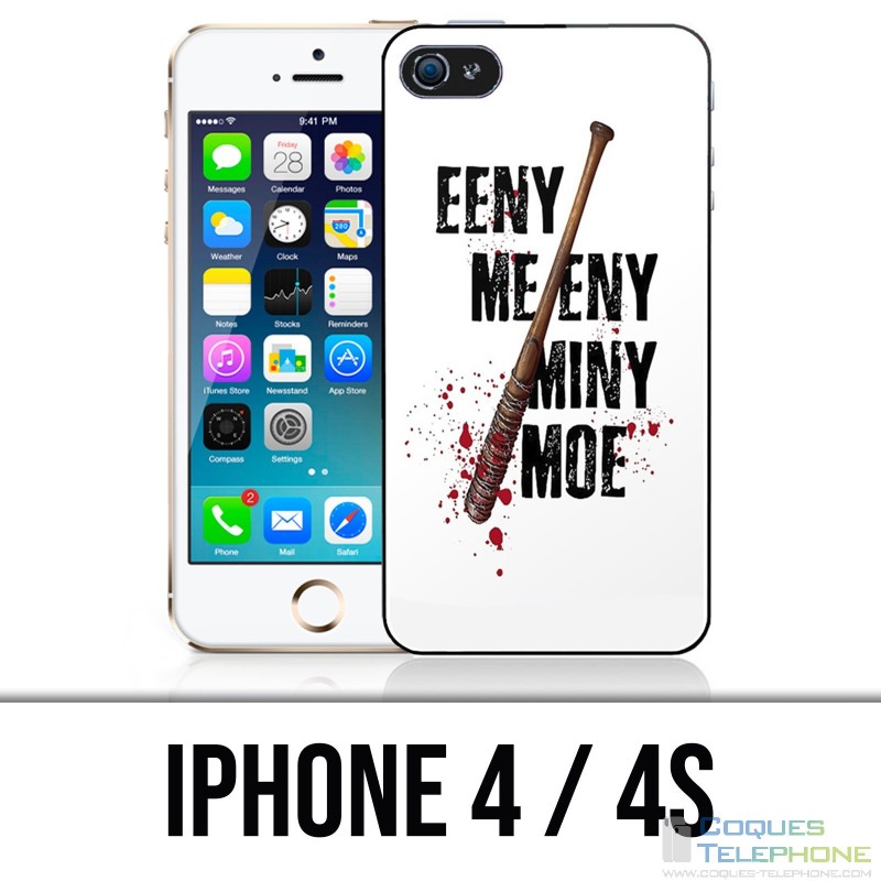 IPhone 4 / 4S Case - Eeny Meeny Miny Moe Negan