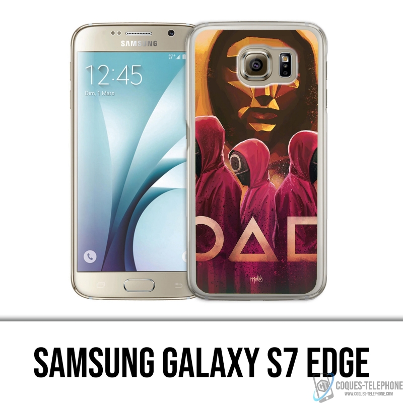 Coque Samsung Galaxy S7 edge - Squid Game Fanart