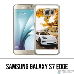 Coque Samsung Galaxy S7 edge - Tesla Automne