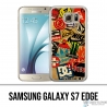 Custodia per Samsung Galaxy S7 edge - Vintage Skate Logo