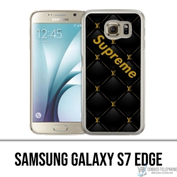 Samsung Galaxy S7 edge case - Supreme Vuitton