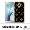 Funda para Samsung Galaxy S7 edge - Louis Vuitton Gold