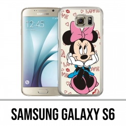 Samsung Galaxy S6 Hülle - Minnie Love