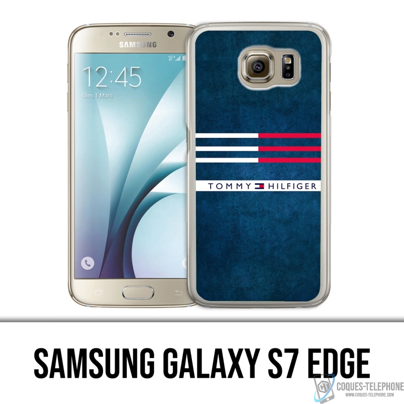 Coque Samsung Galaxy S7 edge - Tommy Hilfiger Bandes