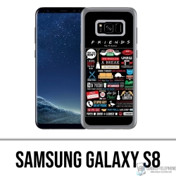 Samsung Galaxy S8 Case - Freunde Logo