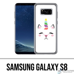 Coque Samsung Galaxy S8 - Gato Unicornio