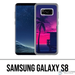 Samsung Galaxy S8 Case - Miami Beach Purple
