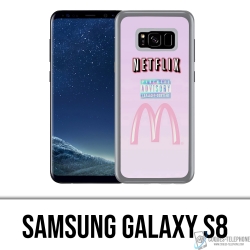 Samsung Galaxy S8 Case - Netflix And Mcdo