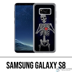 Samsung Galaxy S8 Case - Skelettherz