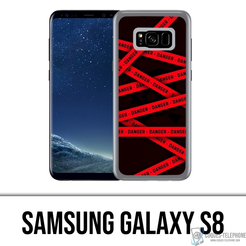 Samsung Galaxy S8 case - Danger Warning