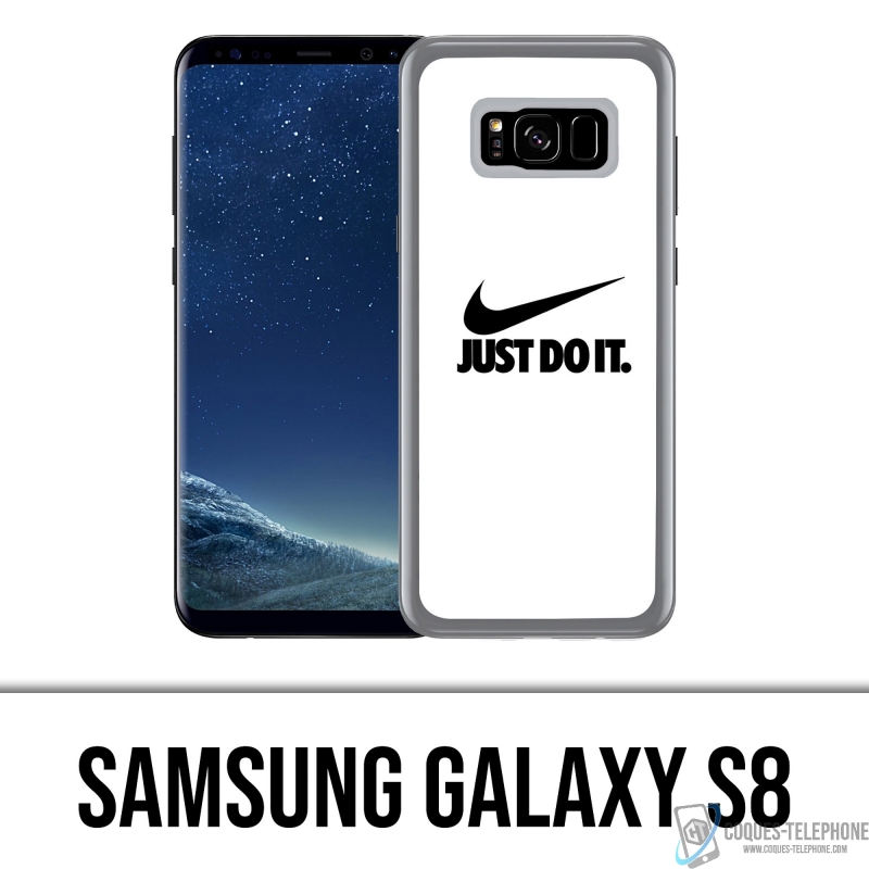 Custodia per Samsung Galaxy S8 - Nike Just Do It Bianca