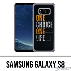 Custodia per Samsung Galaxy S8 - Una scelta di vita