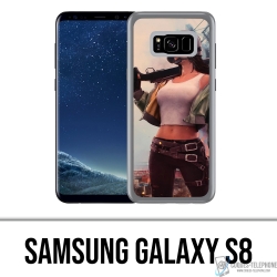 Cover Samsung Galaxy S8 - Ragazza PUBG