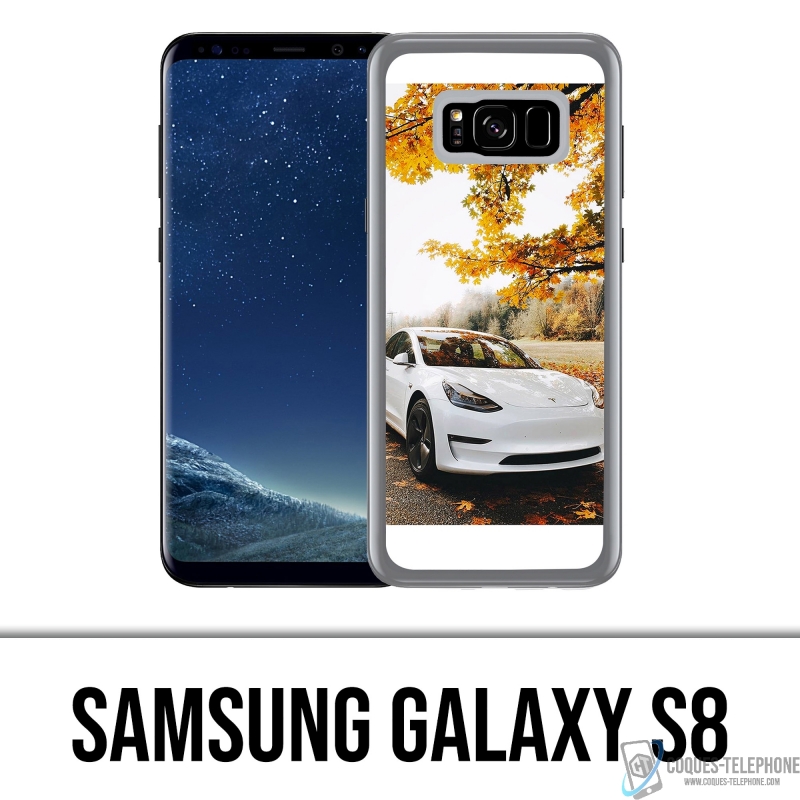 Coque Samsung Galaxy S8 - Tesla Automne