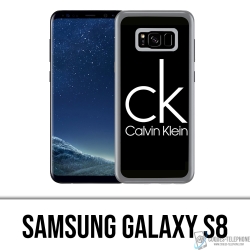 Samsung Galaxy S8 Case - Calvin Klein Logo Black