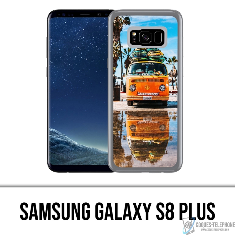 Samsung Galaxy S8 Plus Case - VW Beach Surf Bus