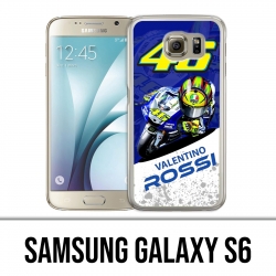 Samsung Galaxy S6 Hülle - Motogp Rossi Cartoon