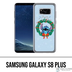 Custodia per Samsung Galaxy S8 Plus - Stitch Merry Christmas