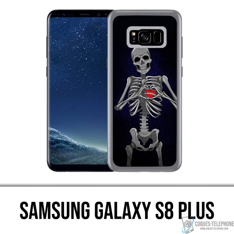 Coque Samsung Galaxy S8 Plus - Coeur Squelette