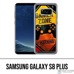Samsung Galaxy S8 Plus Case - Gamer Zone Warning