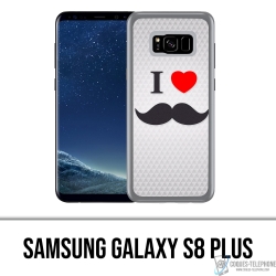 Samsung Galaxy S8 Plus Case - Ich liebe Schnurrbart