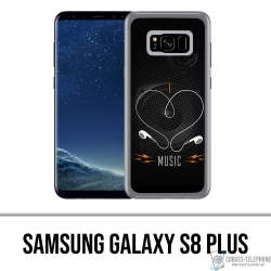 Samsung Galaxy S8 Plus Case - Ich liebe Musik