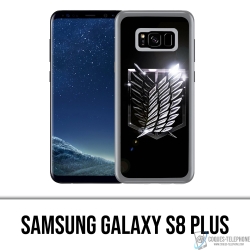 Custodia per Samsung Galaxy S8 Plus - Logo Attack On Titan