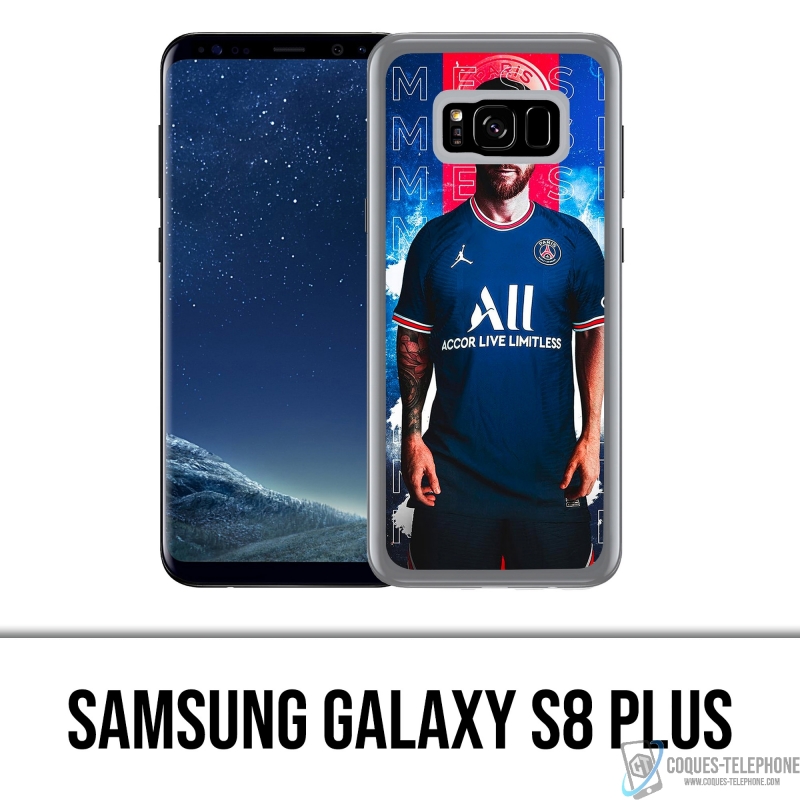 Samsung Galaxy S8 Plus case - Messi PSG
