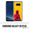 Custodia per Samsung Galaxy S8 Plus - Squid Game Soldier Cartoon