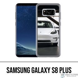 Samsung Galaxy S8 Plus Case - Tesla Model 3 White