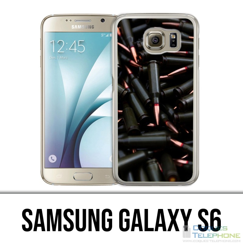 Coque Samsung Galaxy S6 - Munition Black