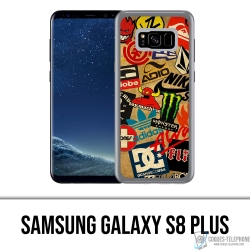 Funda para Samsung Galaxy S8 Plus - Logo Vintage Skate