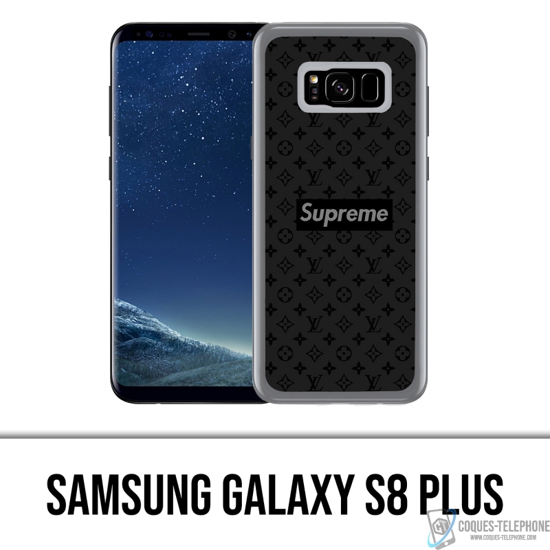 Samsung Galaxy S8 Plus Case - Supreme Vuitton Black