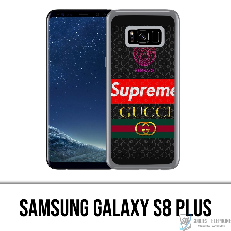 Samsung Galaxy S8 Plus case - Versace Supreme Gucci