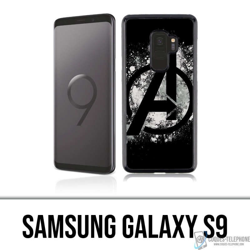 Samsung Galaxy S9 Case - Avengers Logo Splash