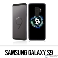 Funda Samsung Galaxy S9 - Logotipo de Bitcoin