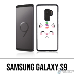 Coque Samsung Galaxy S9 - Gato Unicornio