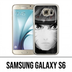Samsung Galaxy S6 Hülle - Naruto Schwarzweiß