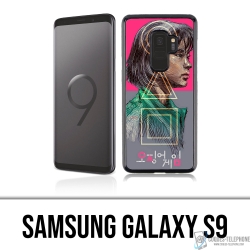 Samsung Galaxy S9 Case - Tintenfisch Game Girl Fanart