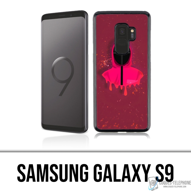 Coque Samsung Galaxy S9 - Squid Game Soldat Splash