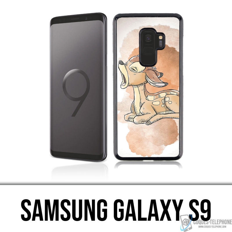 Custodia Samsung Galaxy S9 - Disney Bambi Pastello
