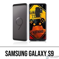 Samsung Galaxy S9 case - Gamer Zone Warning
