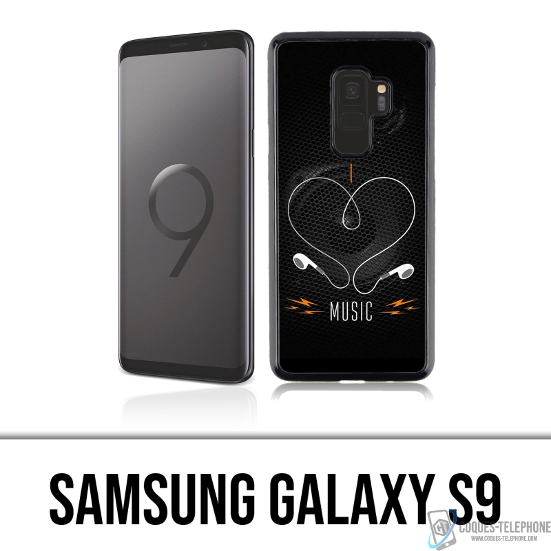 Samsung Galaxy S9 Case - Ich liebe Musik