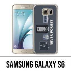 Carcasa Samsung Galaxy S6 - Nunca olvides lo vintage