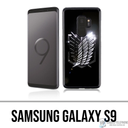 Custodia per Samsung Galaxy S9 - Logo Attack On Titan