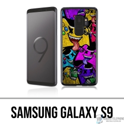 Coque Samsung Galaxy S9 - Manettes Jeux Video Monstres