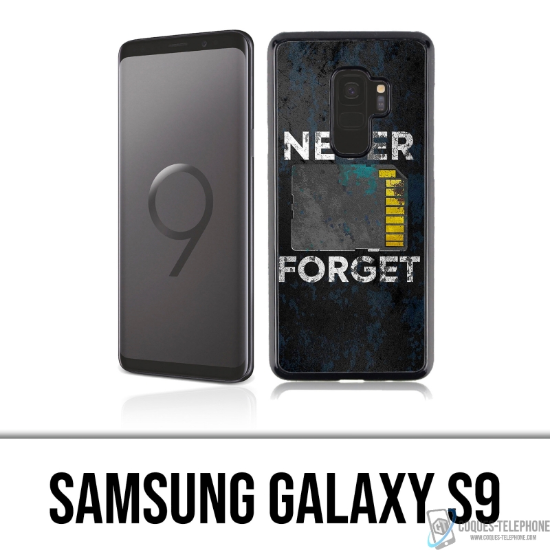 Samsung Galaxy S9 Case - Nie vergessen