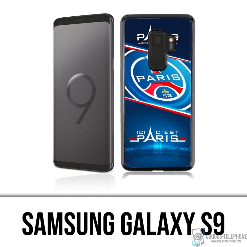 Samsung Galaxy S9 case - PSG Ici Cest Paris